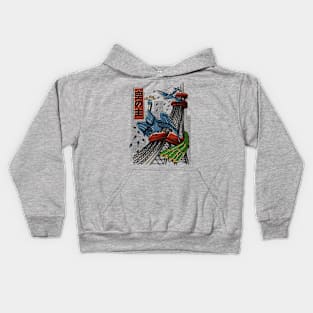 Peacock Invasion Kids Hoodie